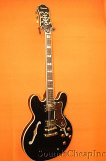 Epiphone Sheraton II Semi Hollow Electric Guitar ` Black