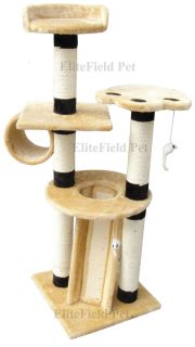 EliteField Cat Tree Furniture Condo House Scratcher Bed Toy Post EFCT