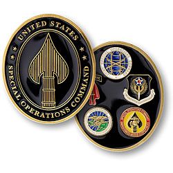 United States Special Operations Command Military Coin