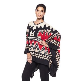  dg2 printed sweater poncho rating 47 $ 39 95 s h $ 6 21  price