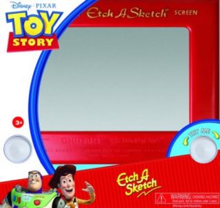  a classic etch a sketch featuring toy story packaging