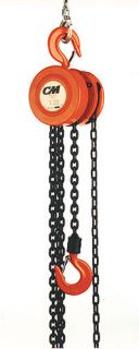  Cm 622 Hand Chain Hoist 1 Ton 15 ft Lift 2210