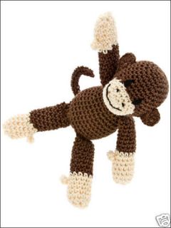 Miniature Crochet Animal Patterns Elephant Bear Monkey