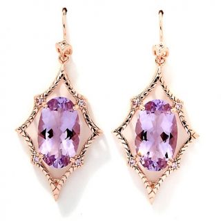  Earrings Drop Rarities Fine Jewelry with Carol Brodie 21.3ct Amethys
