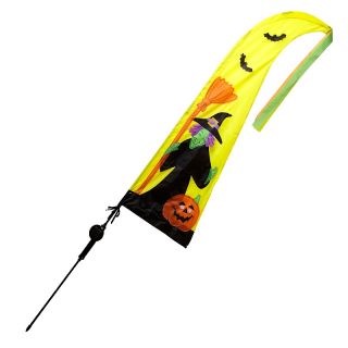 185 675 halloween outdoor 60 solar flag witch note customer pick