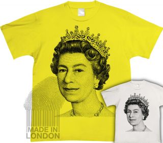 Queen Elizabeth Diamond Jubilee 2012 London England T Shirt Top