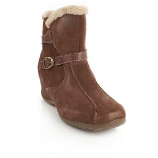  suede ankle boot with trim rating 31 $ 39 95 or 2 flexpays of $ 19