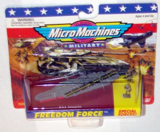  Micro Machines 1996 Single Carded USS Enterprise Aircraft Carrier MOC