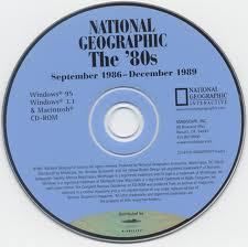  GEOGRAPHIC THE 80S WINDOWS 95 / MAC EDUCATIONAL SOFTWARE SET 3 CD