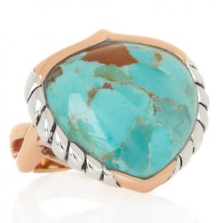 Jewelry Rings Gemstone Studio Barse 2 Tone Kingman Turquoise Ring