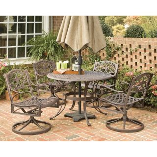 House Beautiful Marketplace Biscayne 5 piece Outdoor Dining Set with