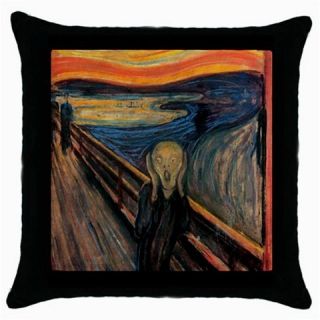 Edvard Munch The Scream Throw Pillow Case