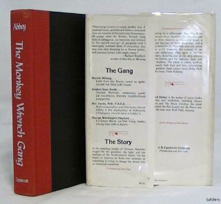 The Monkey Wrench Gang ~ Edward Abbey ~ 1st/1st ~ First Edition ~ 1975