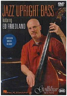 Jazz Upright Bass Instructional DVD by Ed Friedland