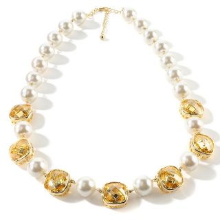 Joan Boyce Golden Glow Jonquil Color 24 1/4 Necklace
