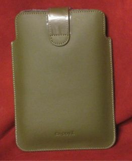 Leather eReader Case Kobo Sony Aluratek Libre Green EX Point Sleeve