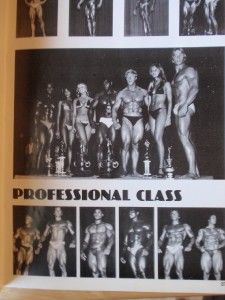  Mr Universe Bodybuilding Contest Program Beritl Fox Tony Emmott