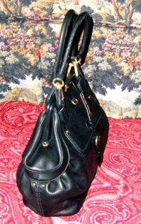Ellen Tracy Leather Handbag Purse Bag Tote Gorgeous Brand New w Tag