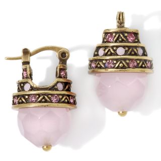  crystal accented bead cap earrings note customer pick rating 35 $ 49