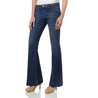  stretch for hot in hollywood high heel bell low rise jeans rating 35