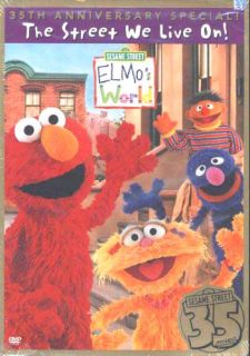 Sesame Street The Street We Live on Elmo World DVD New