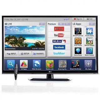 47 Smart 1080p 120Hz Edge Lit LED HDTV with Wi Fi and Magic Remote at