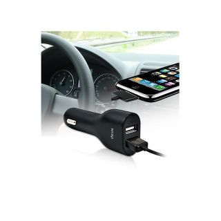 dexim Dual USB Car Charger for Apple iPhone4/ 3Gs/3G/iPod/iPad