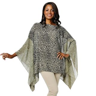  leopard print chiffon poncho with camisole rating 14 $ 17 47 s h $ 5