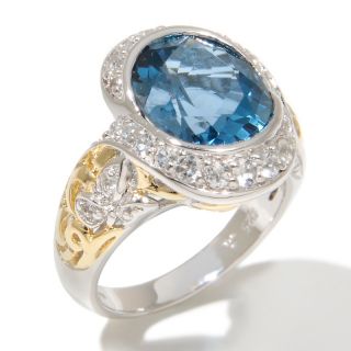 Victoria Wieck Victoria Wieck 5.6ct London Blue Topaz and White Topaz