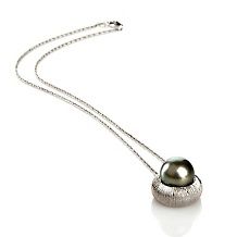 Designs by Turia 10 11mm Cultured Tahitian Pearl Sterling Silver