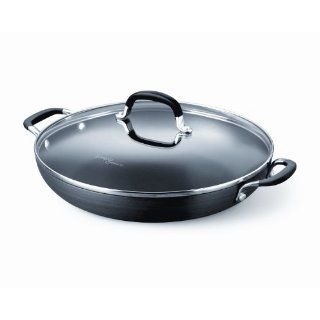 Simply Calphalon Nonstick 12 inch Everyday Pan with Lid
