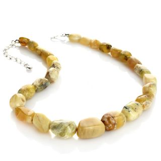 Jewelry Necklaces Beaded Jay King Yellow Opal Sterling Silver 19