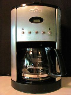  Maker CM500 Silver Clean EUC 12 Cups Drip Coffee Espresso Combo