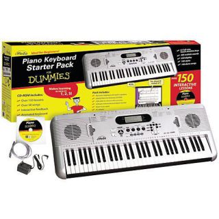 eMedia Piano for Dummies 61 Key Keyboard Starter Pack