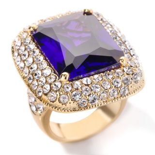 Justine Simmons Jewelry Tanzanite Color Crystal Ring