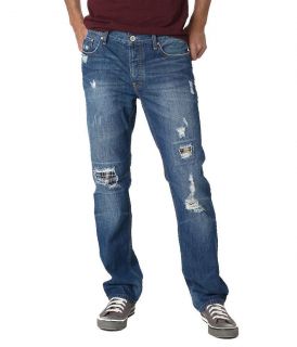 Aeropostale mens essex straight leg dark wash jeans   Style 5117