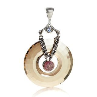 Sajen Silver by Marianna and Richard Jacobs Crystal and Drusy Sterling