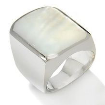  steel rectangular mother of pearl stainless ste $ 17 47 $ 24 95