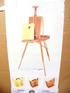 TRIDENT EL GRECO Artists French Easel in Mahogany New in Box
