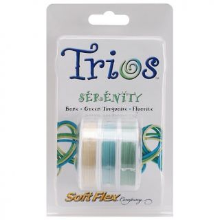 Trios Beading Wire 49 Strand .019 Diameter 10ft. 3 pack   Serenity at