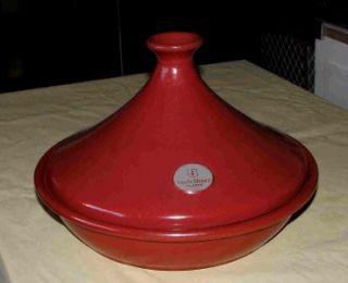 emile henry flame top 32 cm ceramic tagine rouge