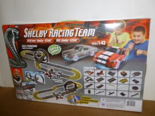 NEW Shelby Racing Team RC Car Set With Track And Loops Self Powered 1