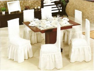 New Elastic Strachable Slip Chair Covers Fit All Dining Chairs