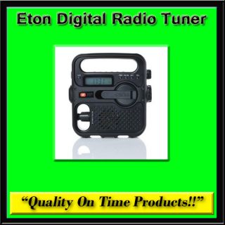 New Eton Digital Radio Tuner Weather USB Charger AM FM Band Reciever
