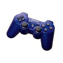 ps3 dual shock 3 controller blue sony $ 54 95