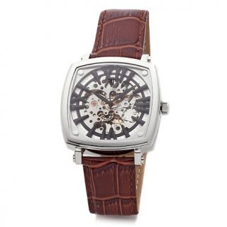 Jewelry Watches Mens Randy Jackson Automatic Skeleton Dial Strap
