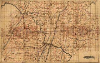  Emmitsburg and Ridgeville Maryland   Civil War Maps and Drawings
