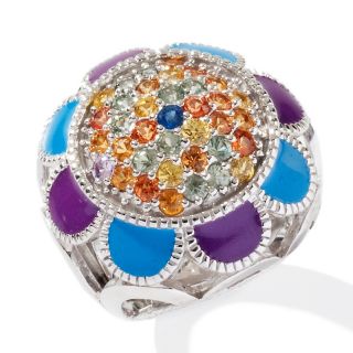  sterling silver enamel dome ring note customer pick rating 20 $ 55
