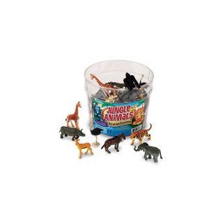  Animals Playsets Learning Resources Jungle Animal Counters   Set of 60