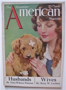 1922 American Magazine Eugene ONeill Stella Dallas Nelia Gardner